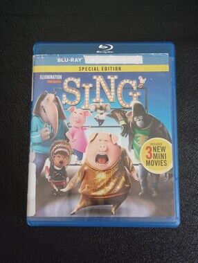 3/$10 🌟 SING Special Edition Blu-Ray Movie